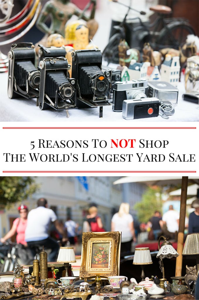 The World's Longest Yard Sale is not for everyone. If you don't like fantastic deals on antiques and a slice of real Americana you may want to skip this one!
