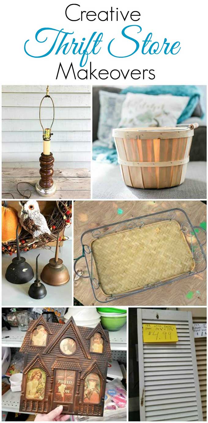 Creative thrift store makeovers
