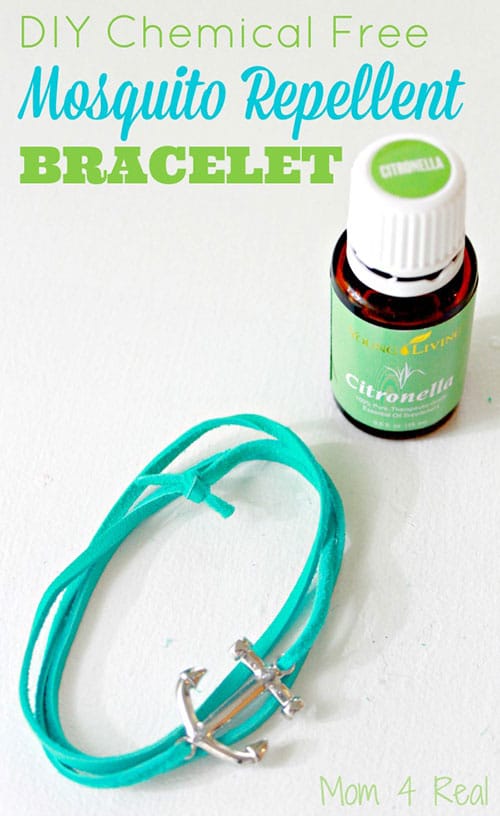 DIY chemcial free mosquito repellent bracelet