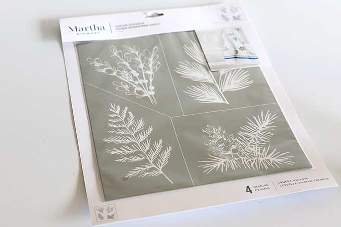 Martha Stewart Adhesive Silkscreen stencils