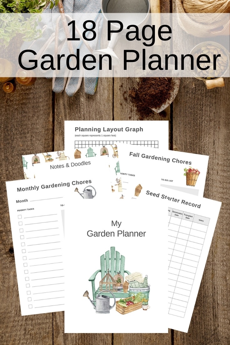 printable garden planner to purchase