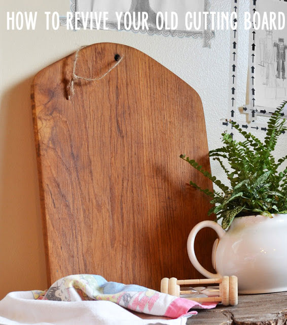 How to refresh cutting boards