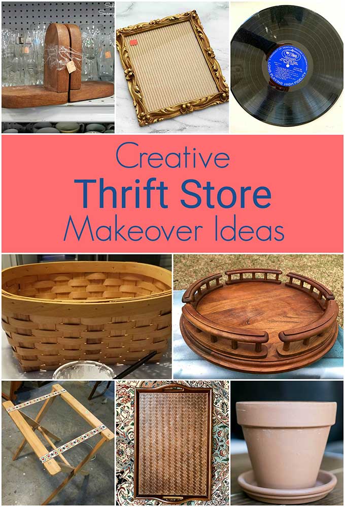 Creative ways to repurpose thrift store finds into home decor!