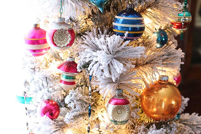 how to store vintage Christmas ornaments